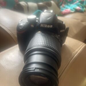 Nikon Black Digital Cameras Professional Ergonomic Design D3200